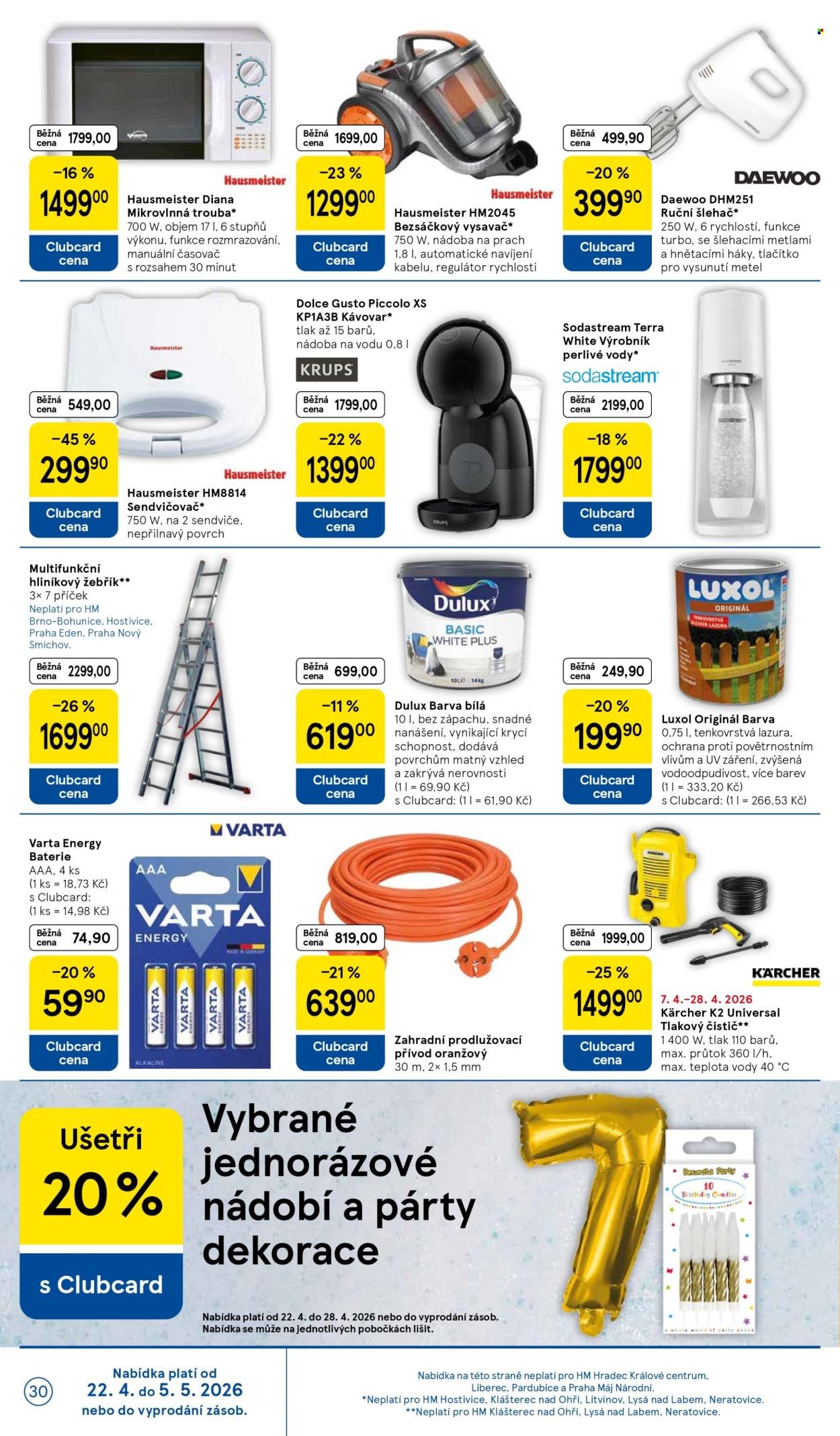 TESCO leták - Pomozte s námi potřebným (2026-04-22 - 2026-04-28)