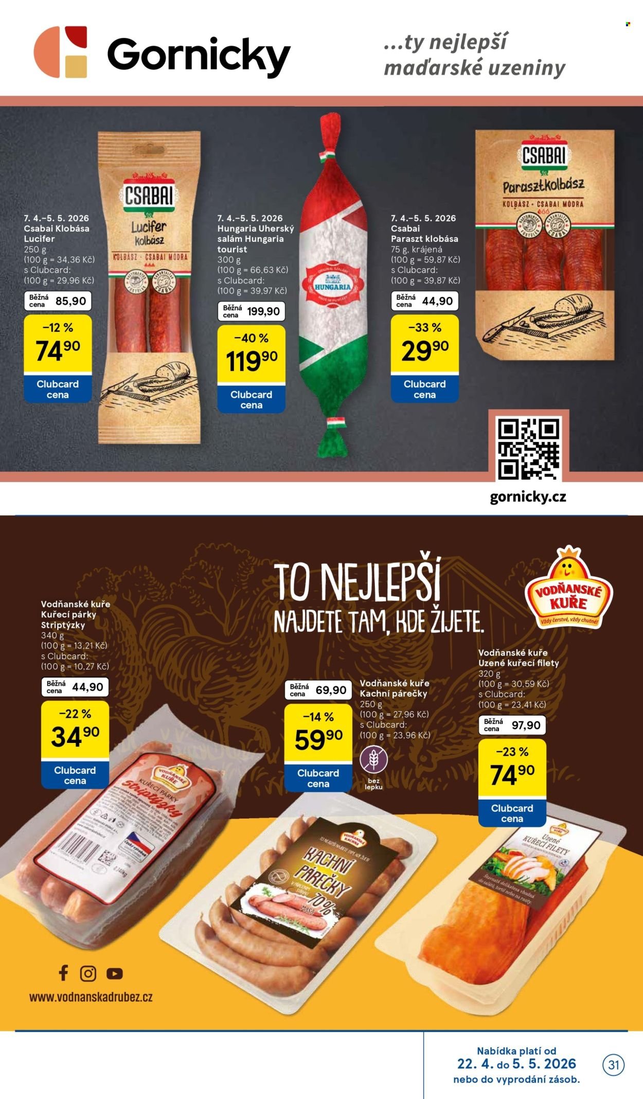 TESCO leták - Pomozte s námi potřebným (2026-04-22 - 2026-04-28)