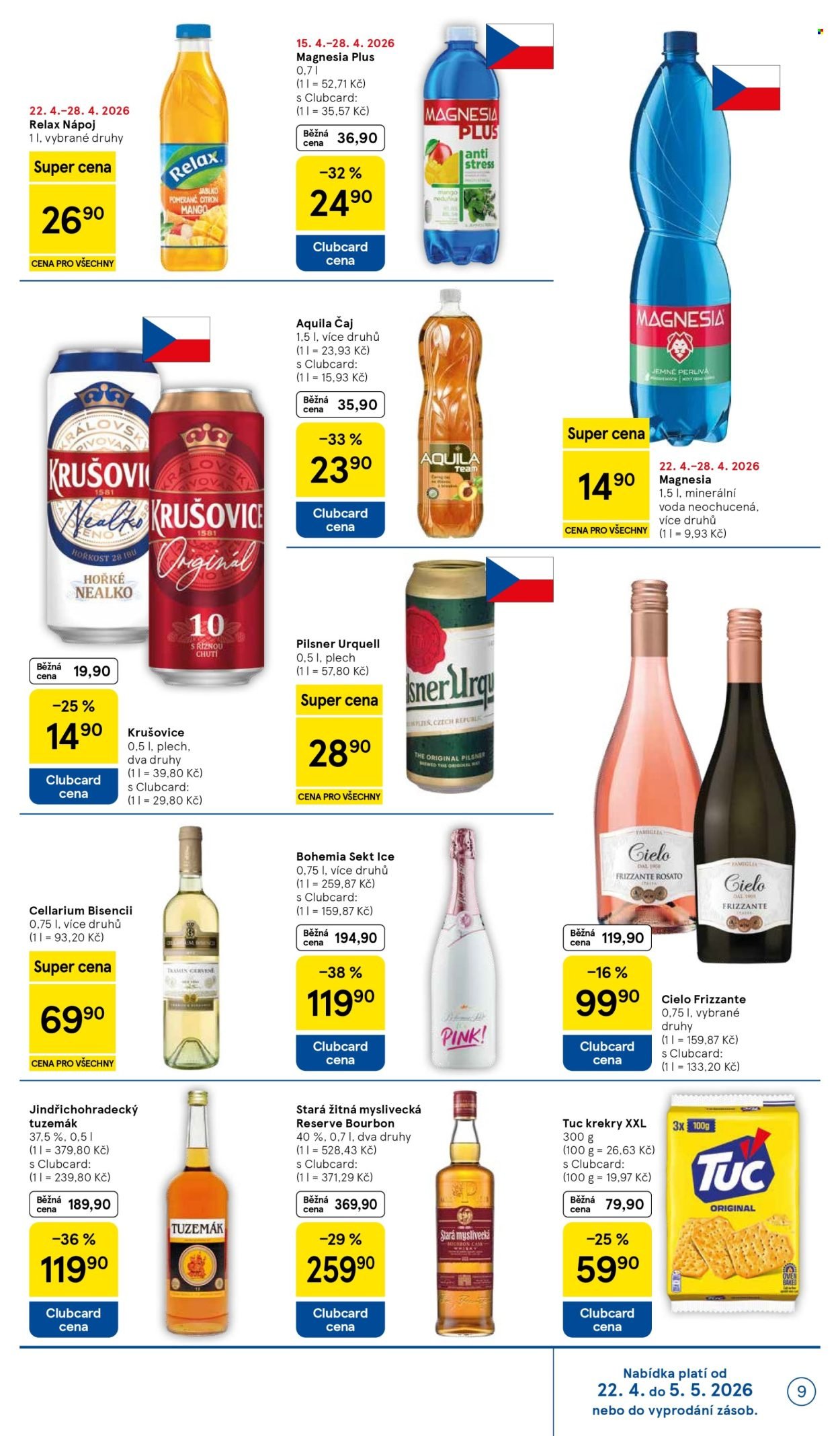 TESCO leták - Pomozte s námi potřebným (2026-04-22 - 2026-04-28)