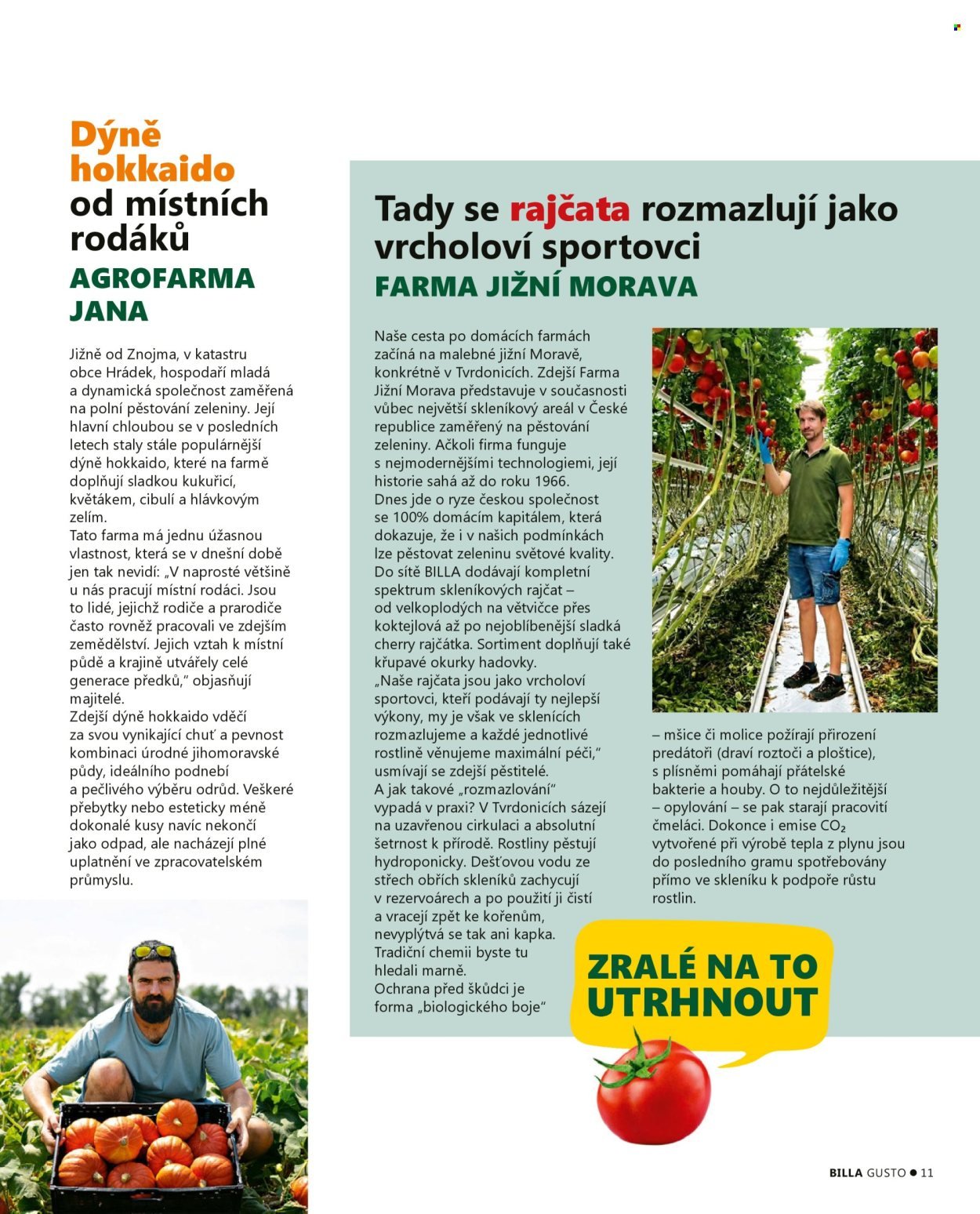 BILLA leták - Gusto magazín