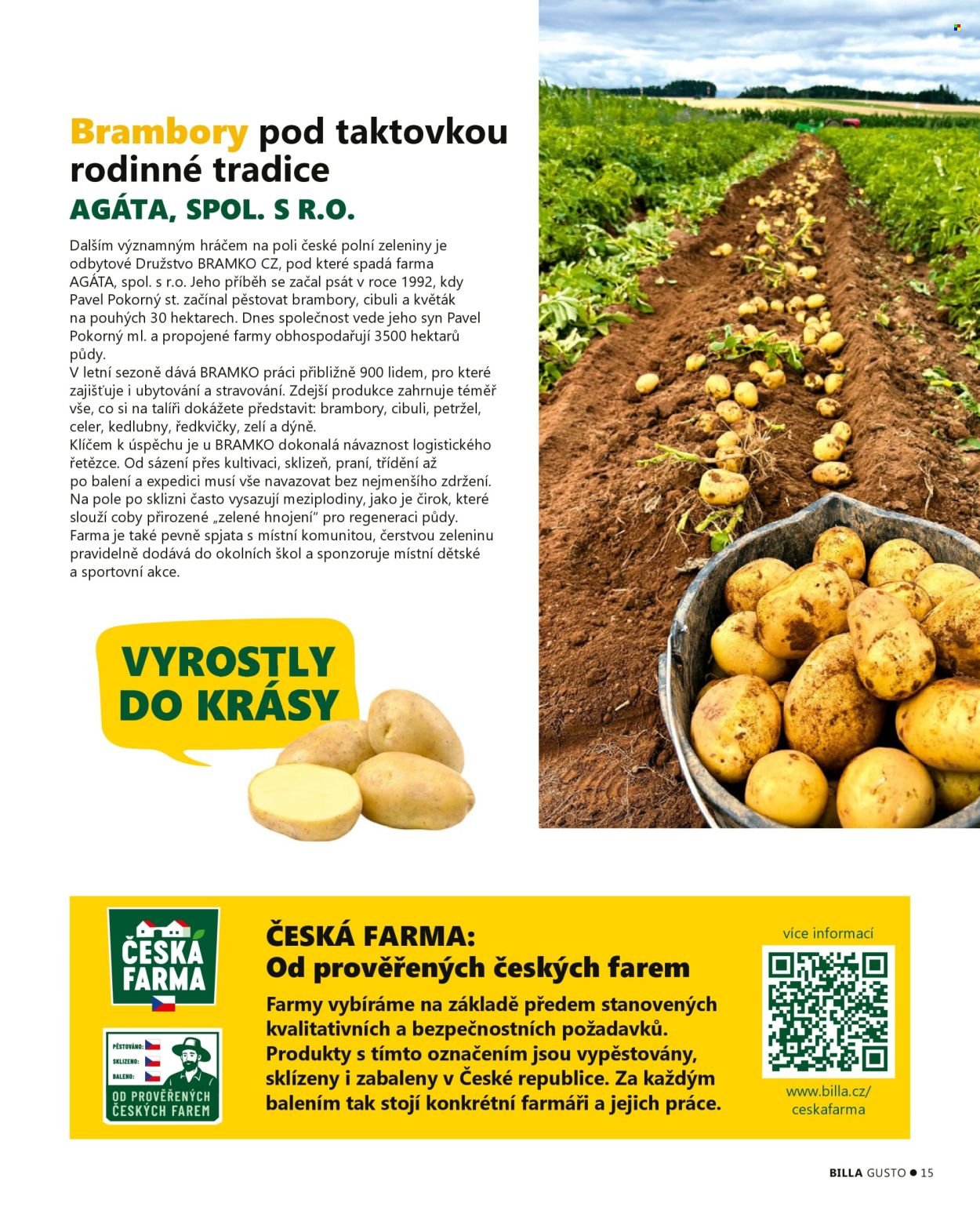 BILLA leták - Gusto magazín