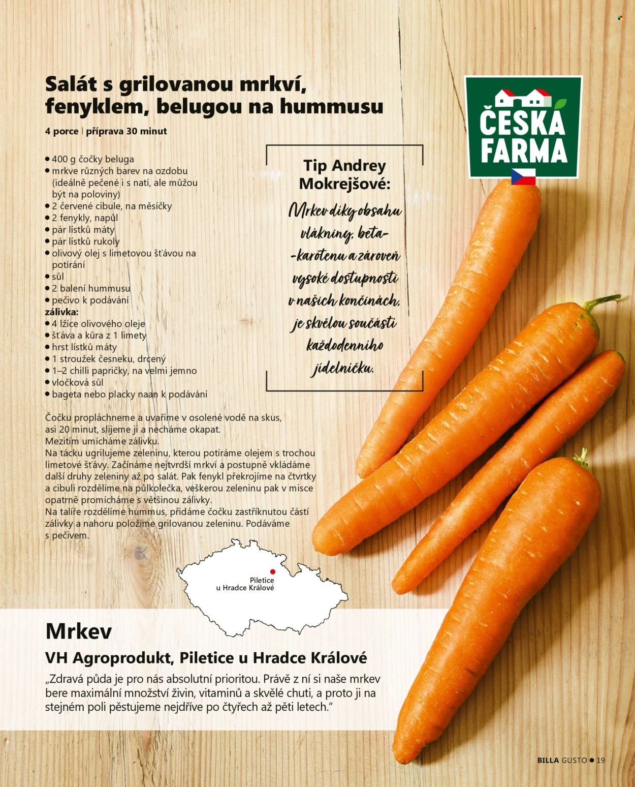 BILLA leták - Gusto magazín