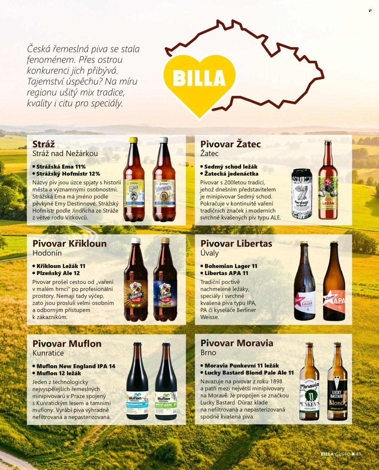 BILLA leták - Gusto magazín