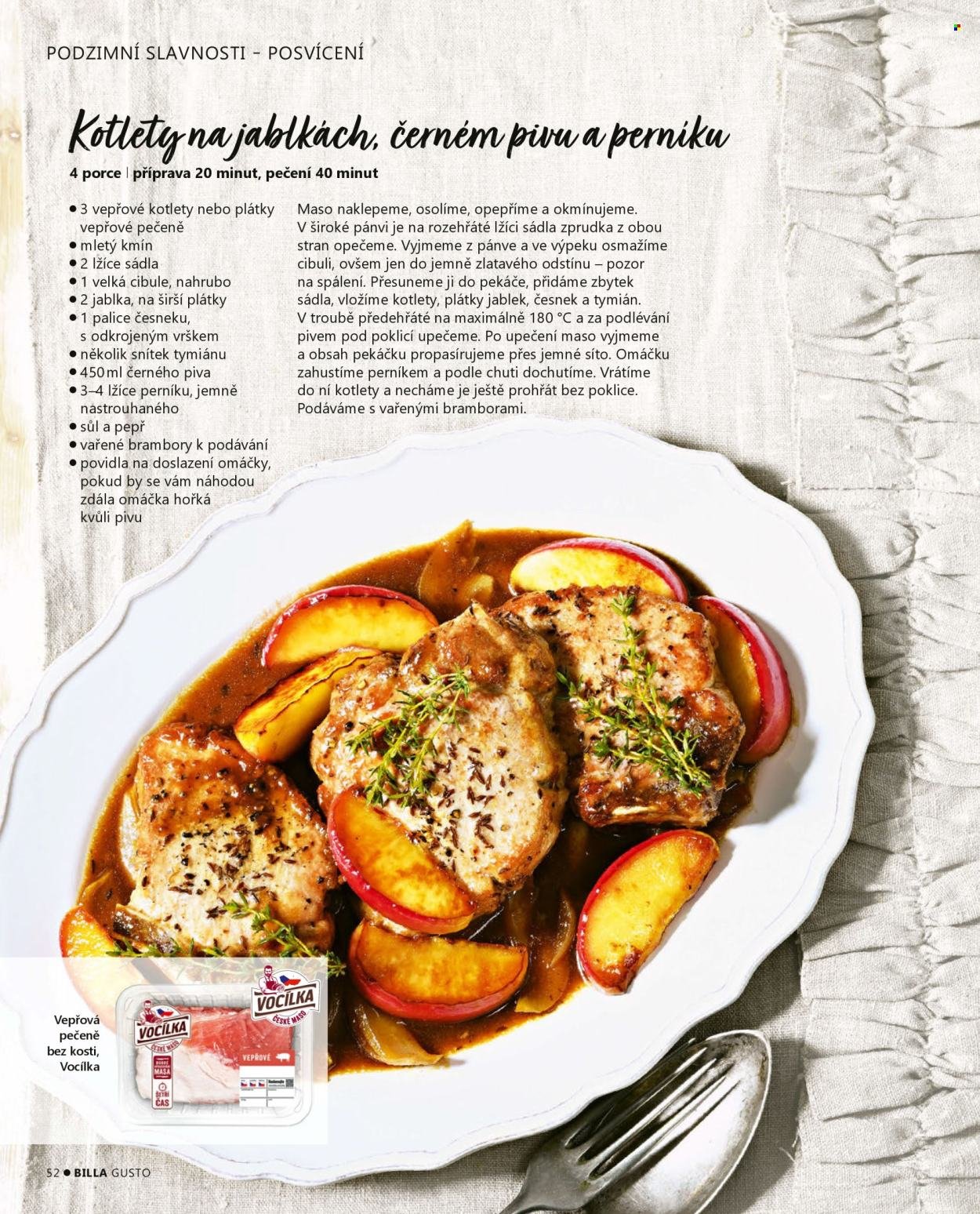 BILLA leták - Gusto magazín