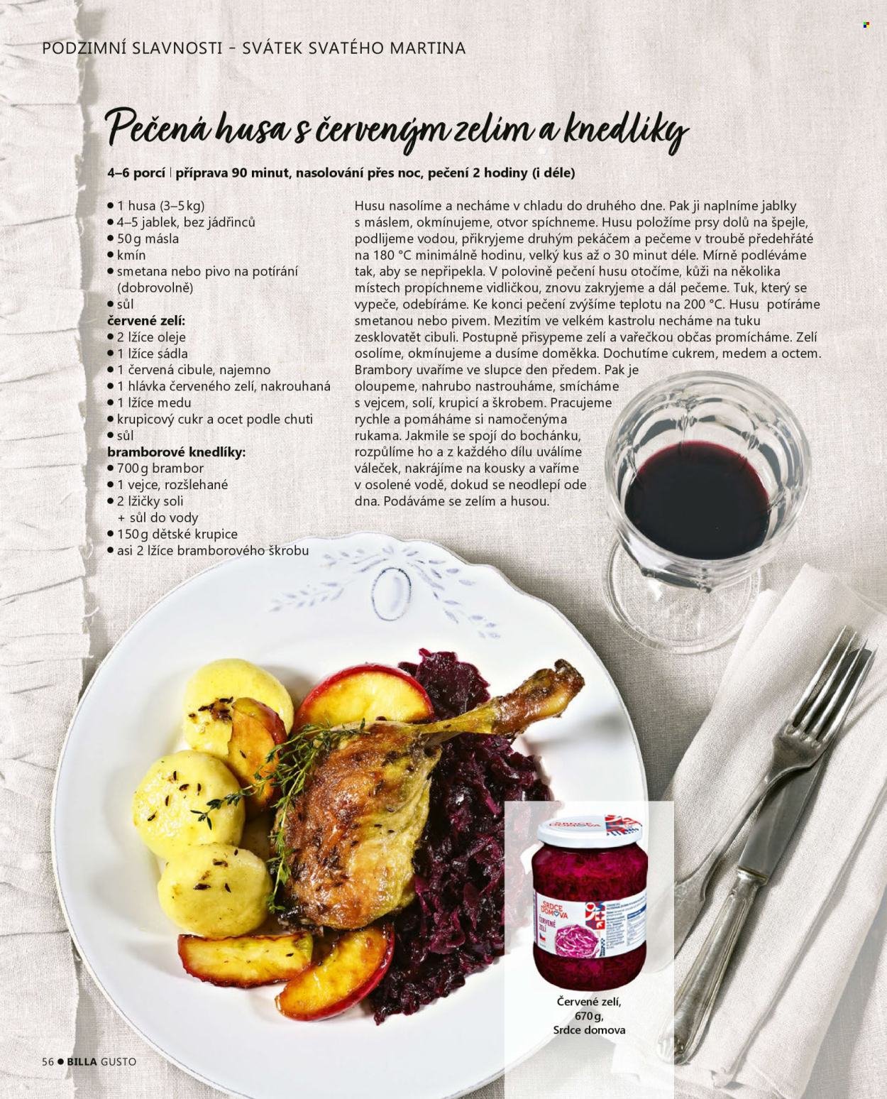 BILLA leták - Gusto magazín