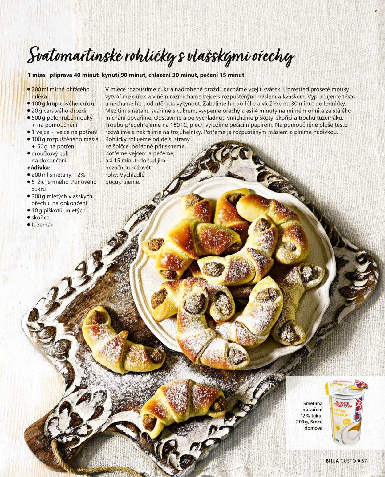 BILLA leták - Gusto magazín
