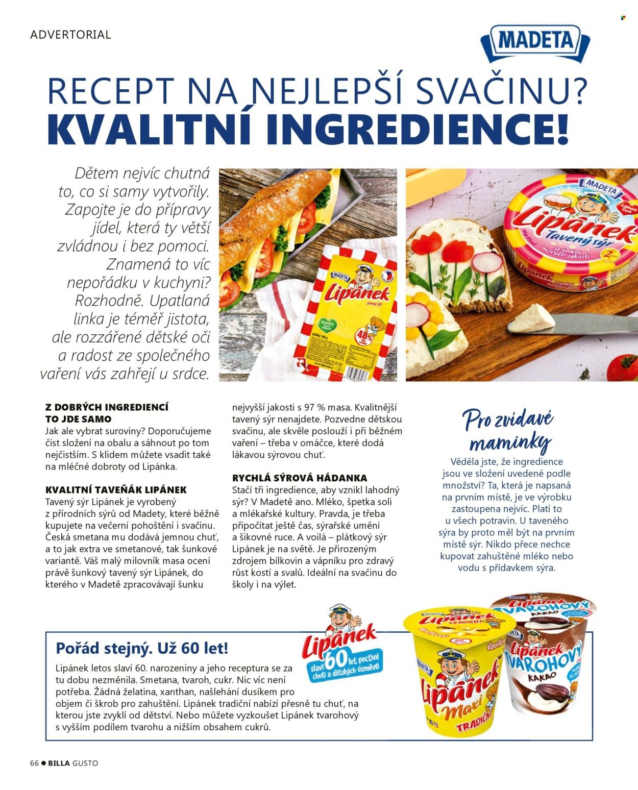 BILLA leták - Gusto magazín