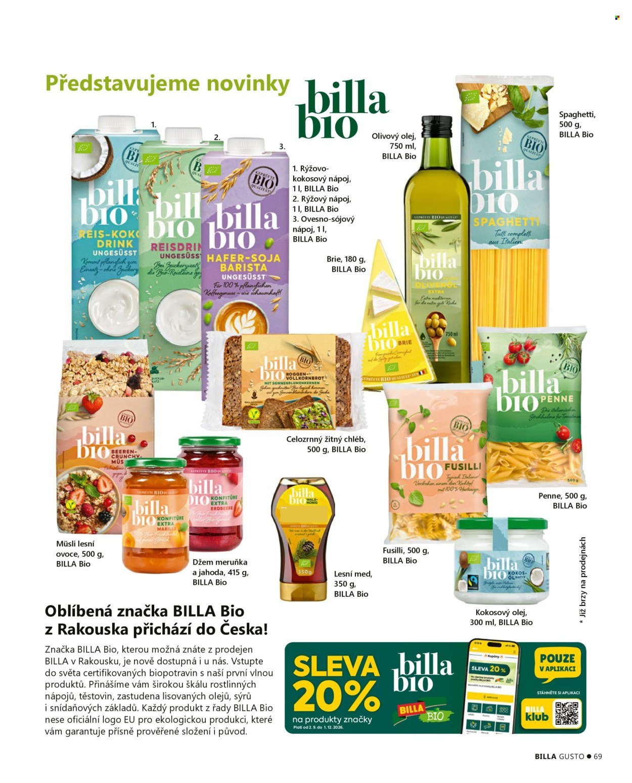 BILLA leták - Gusto magazín