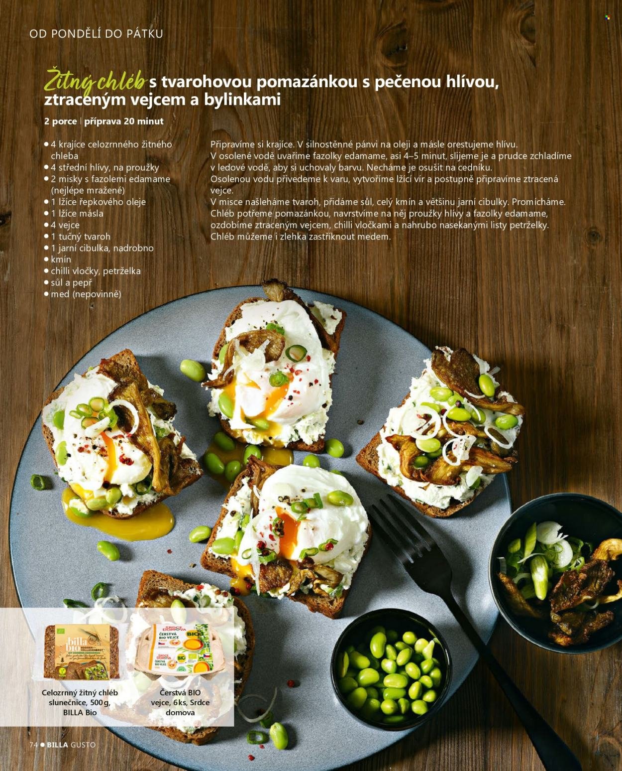 BILLA leták - Gusto magazín