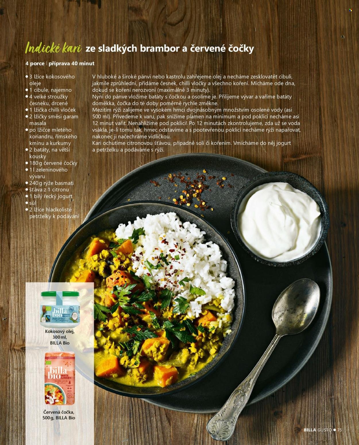 BILLA leták - Gusto magazín