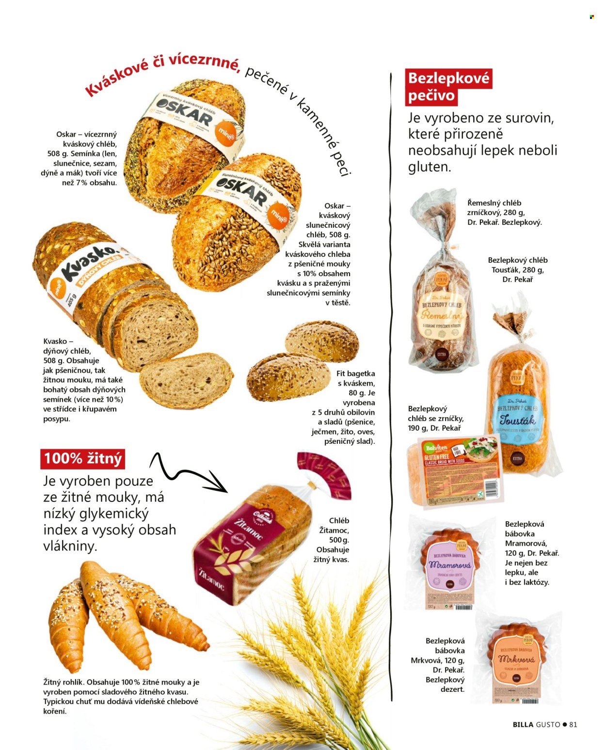 BILLA leták - Gusto magazín