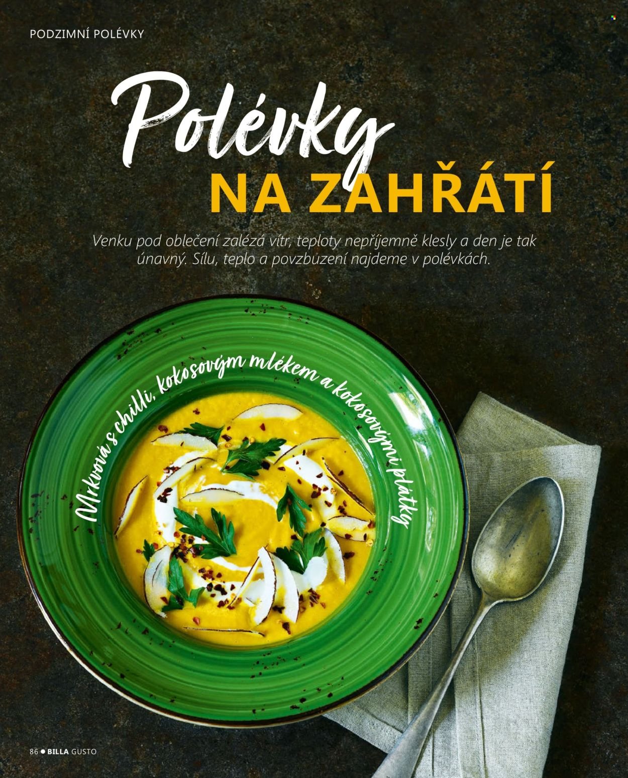 BILLA leták - Gusto magazín