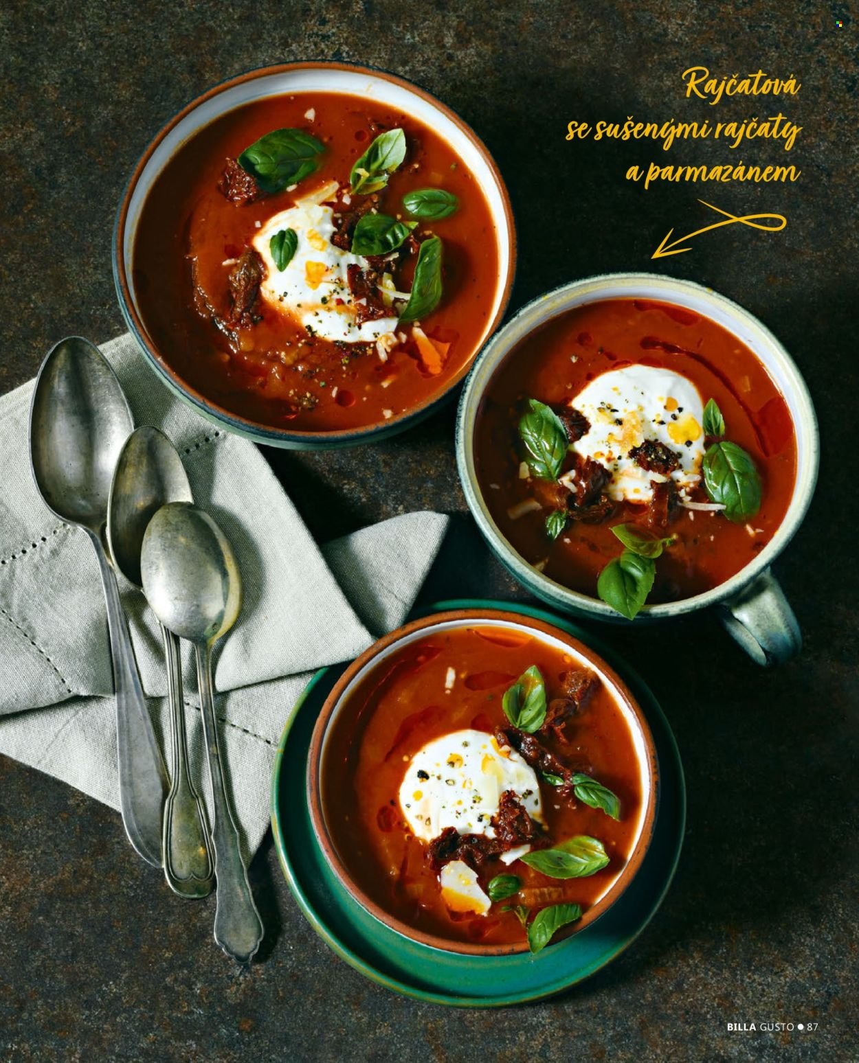 BILLA leták - Gusto magazín