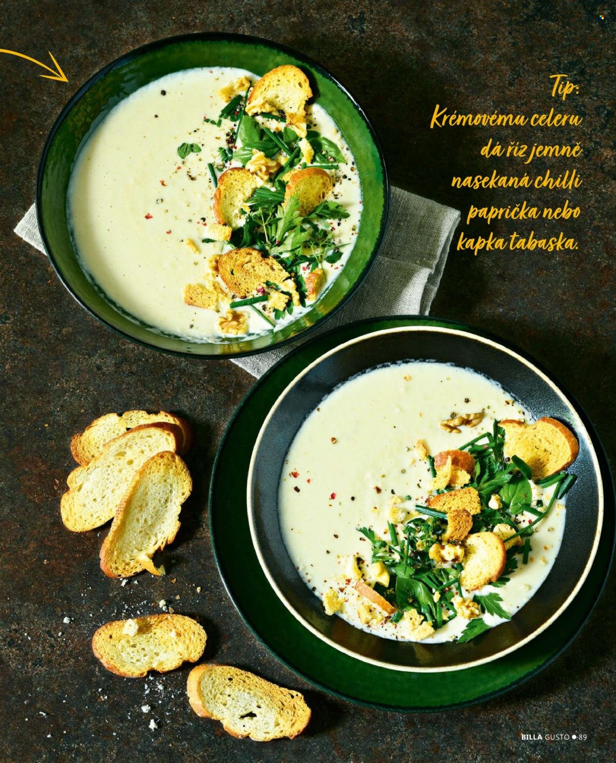 BILLA leták - Gusto magazín