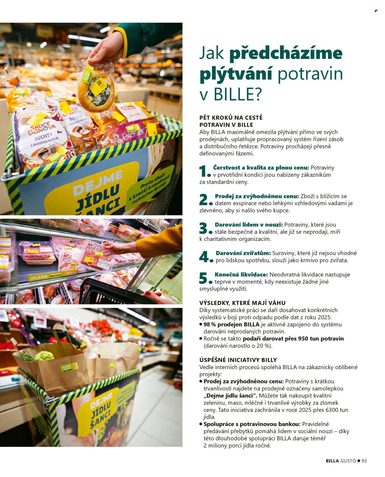 BILLA leták - Gusto magazín
