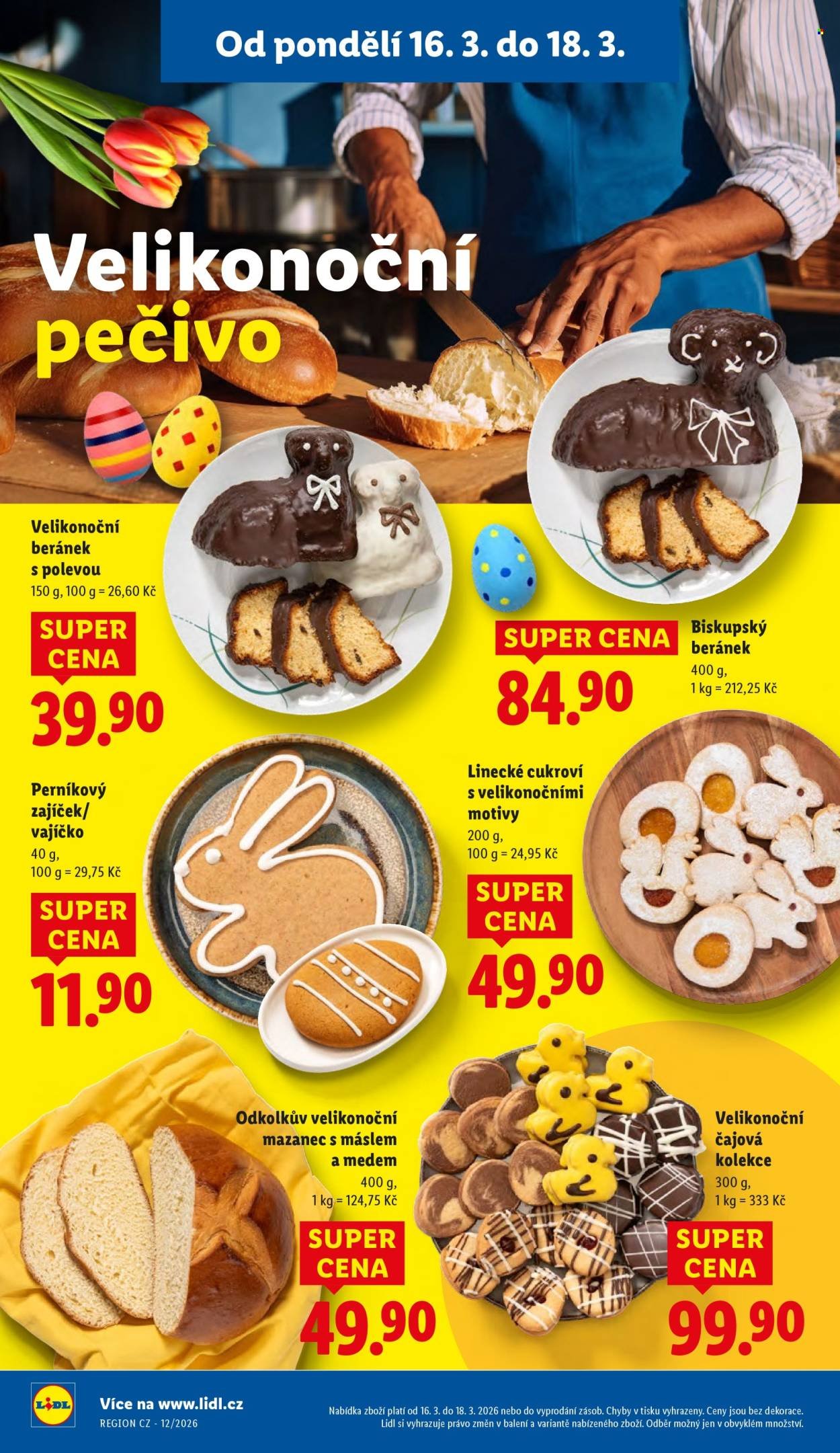 LIDL leták - Od pondělí 16.3.2026 (2026-03-16 - 2026-03-18)