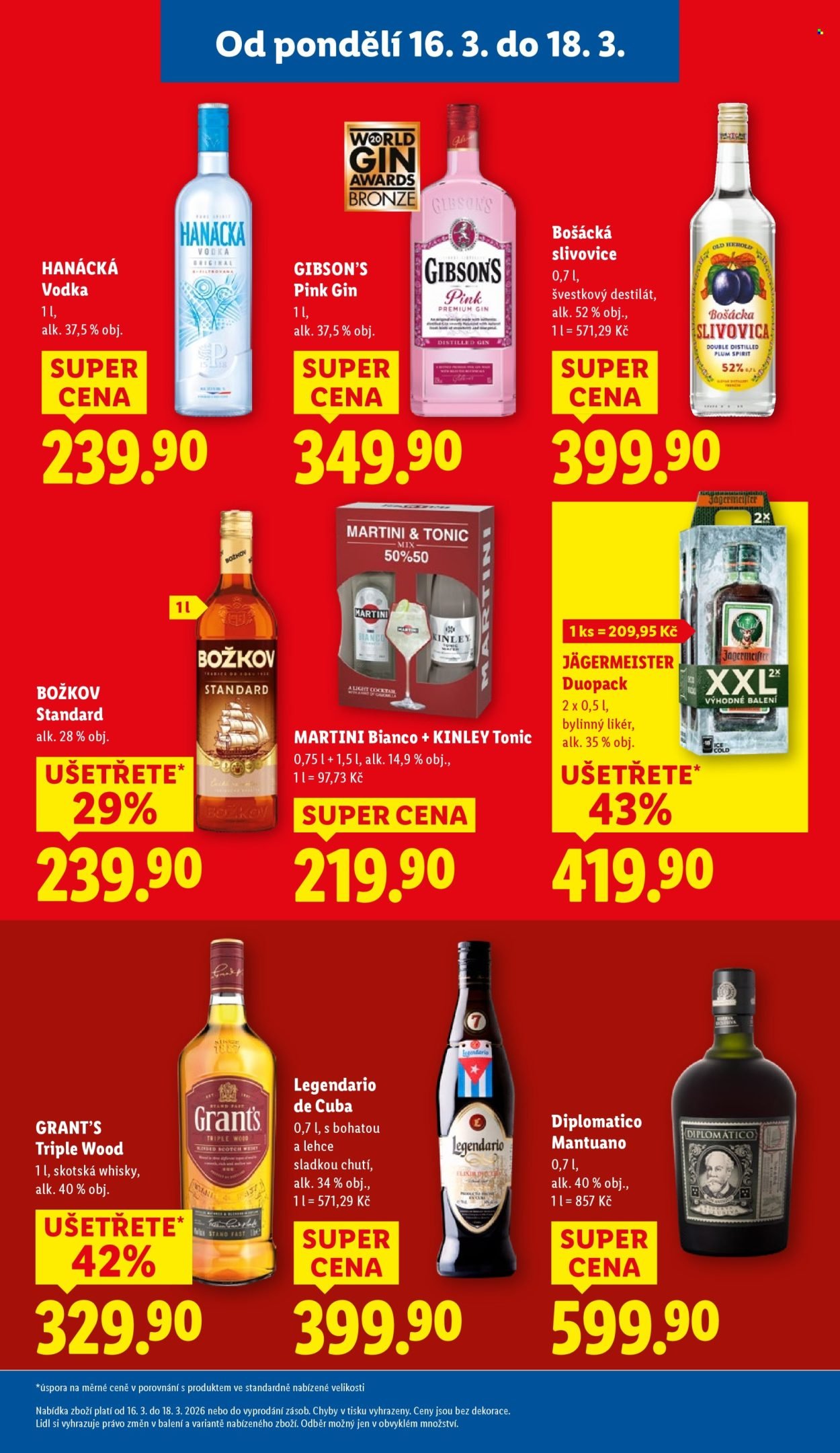 LIDL leták - Od pondělí 16.3.2026 (2026-03-16 - 2026-03-18)