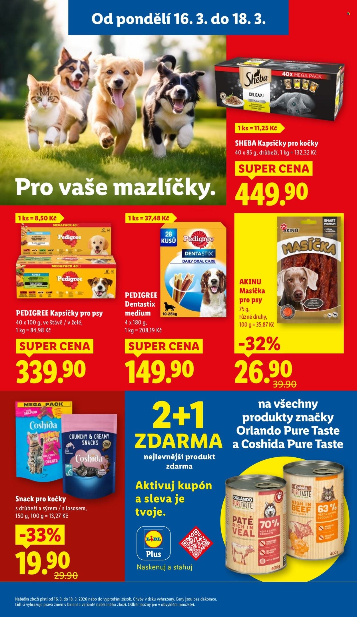 LIDL leták - Od pondělí 16.3.2026 (2026-03-16 - 2026-03-18)