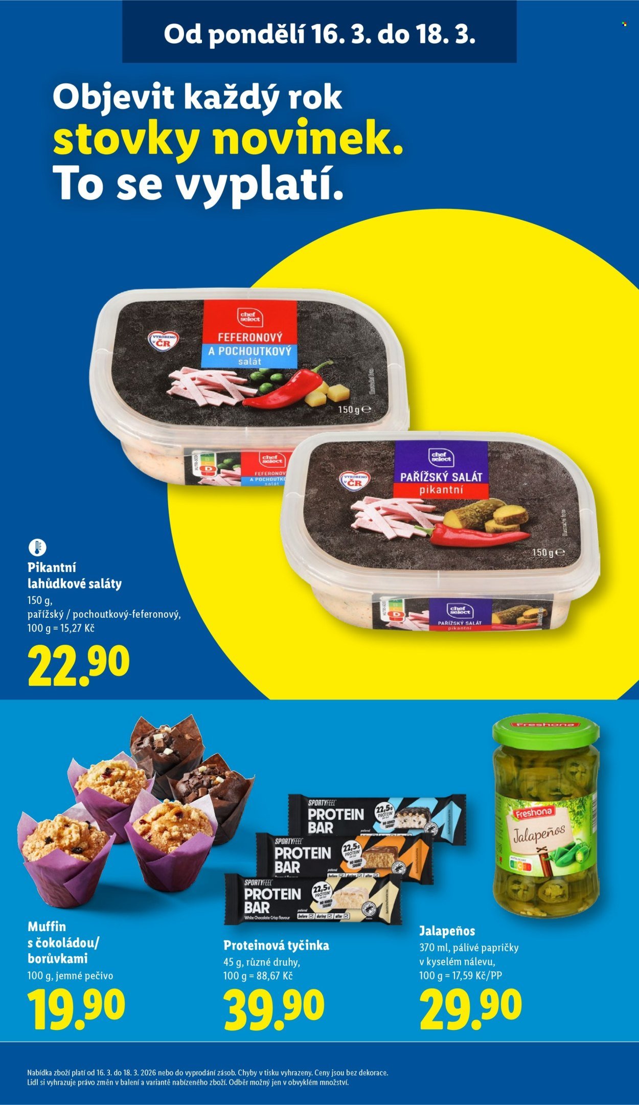LIDL leták - Od pondělí 16.3.2026 (2026-03-16 - 2026-03-18)