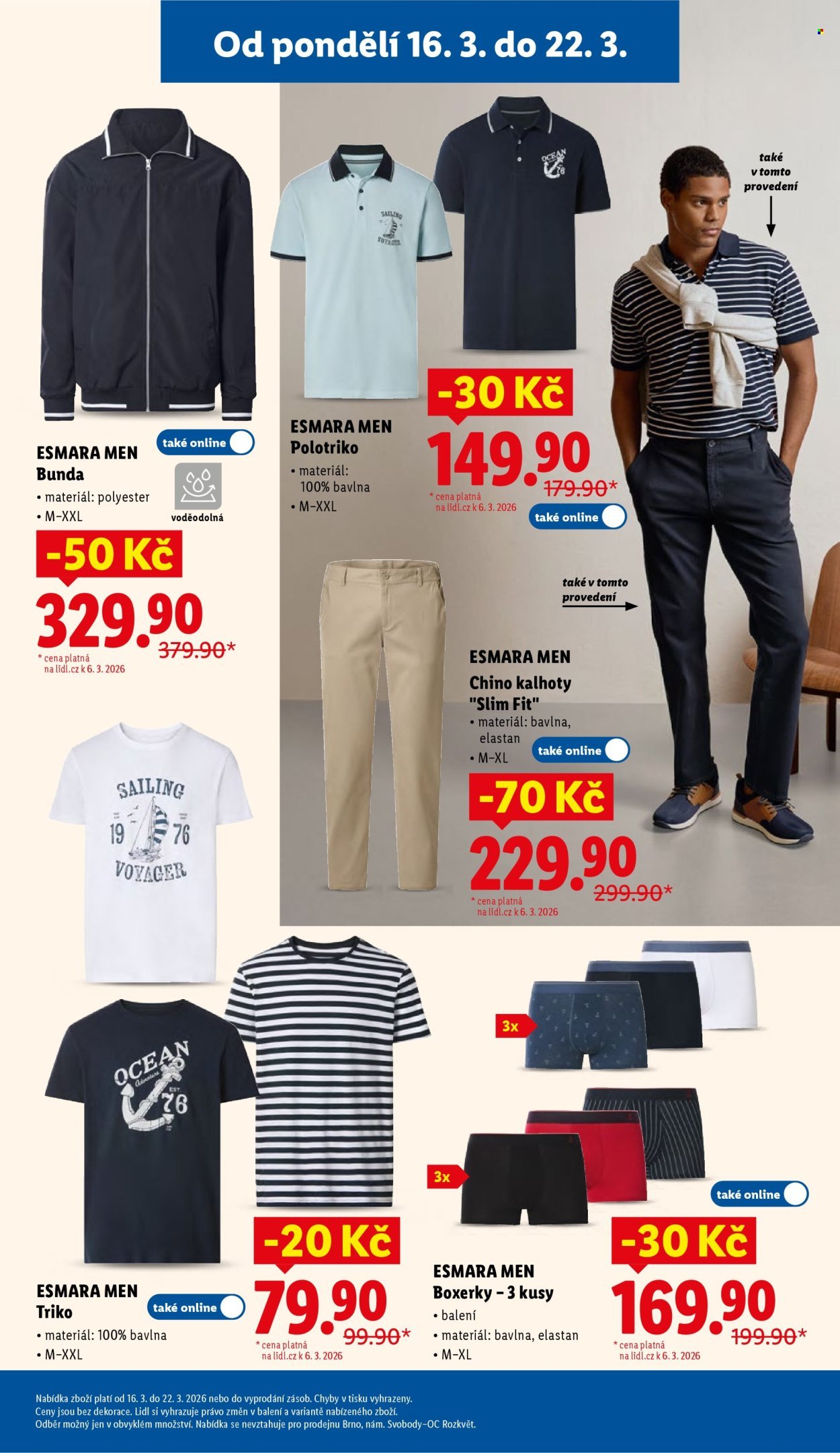 LIDL leták - Od pondělí 16.3.2026 (2026-03-16 - 2026-03-18)