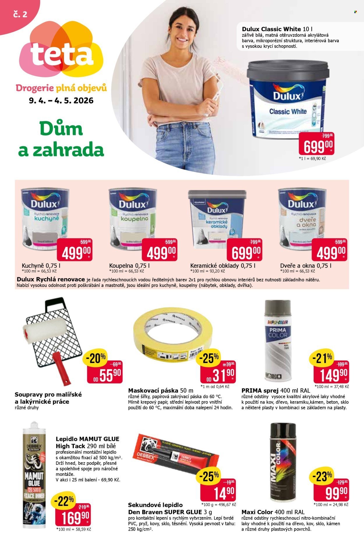 TETA DROGERIE leták - Technický leták (2026-04-09 - 2026-05-04)