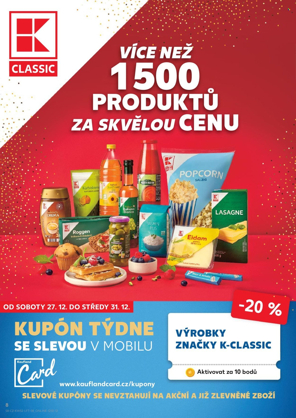 KAUFLAND leták - Od soboty 27.12.2025 (2025-12-27 - 2025-12-31)