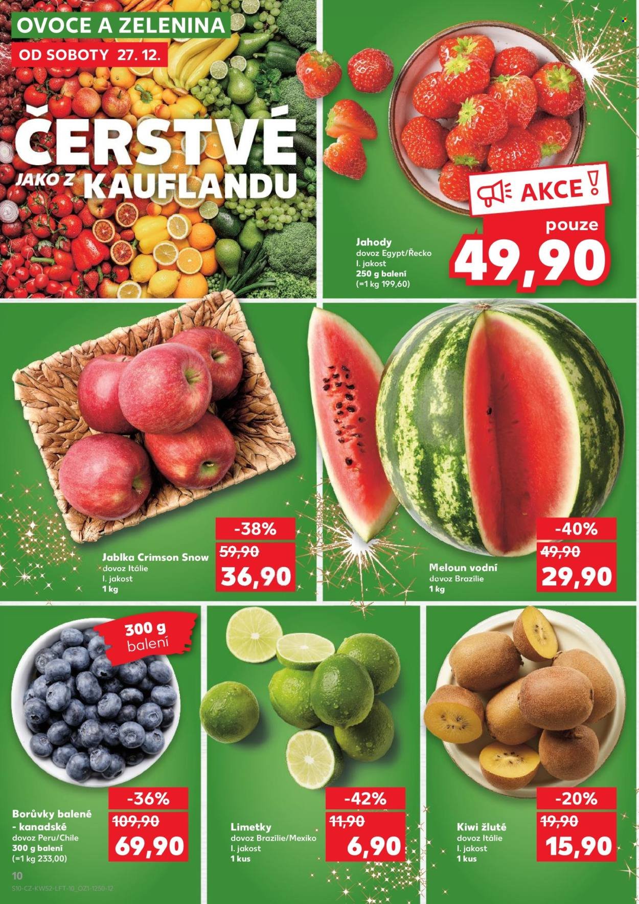 KAUFLAND leták - Od soboty 27.12.2025 (2025-12-27 - 2025-12-31)