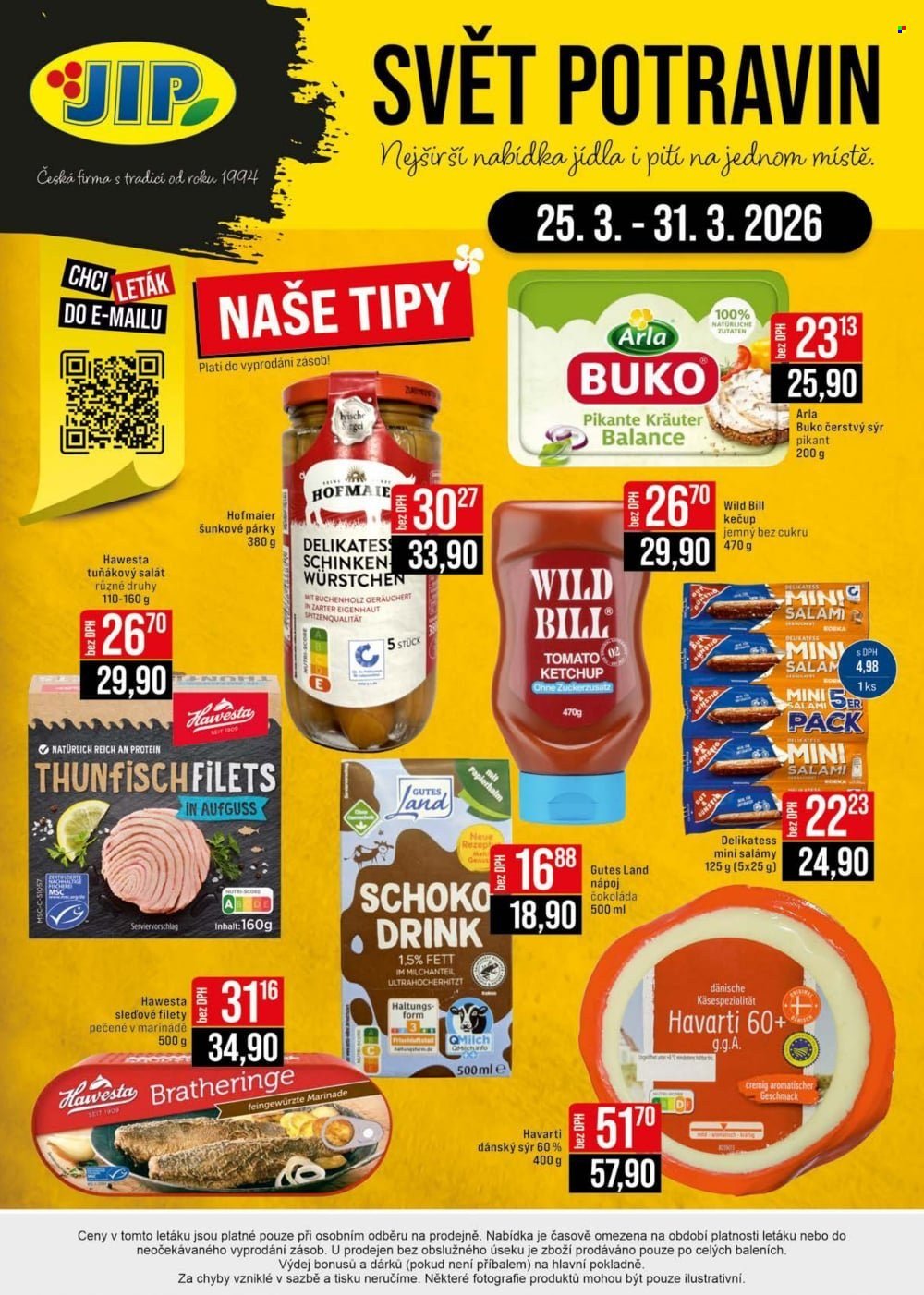 JIP leták - Svět potravin (2026-03-25 - 2026-03-31)