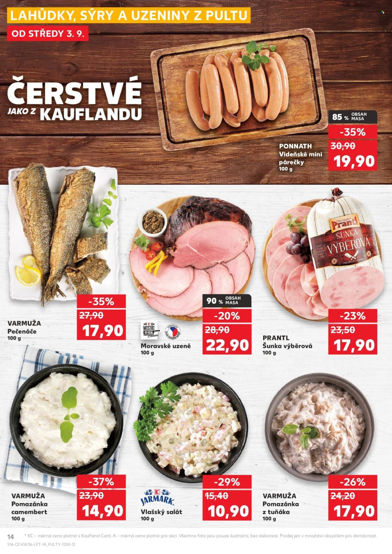 KAUFLAND leták - Od středy 3.9.2025 (2025-09-03 - 2025-09-09)