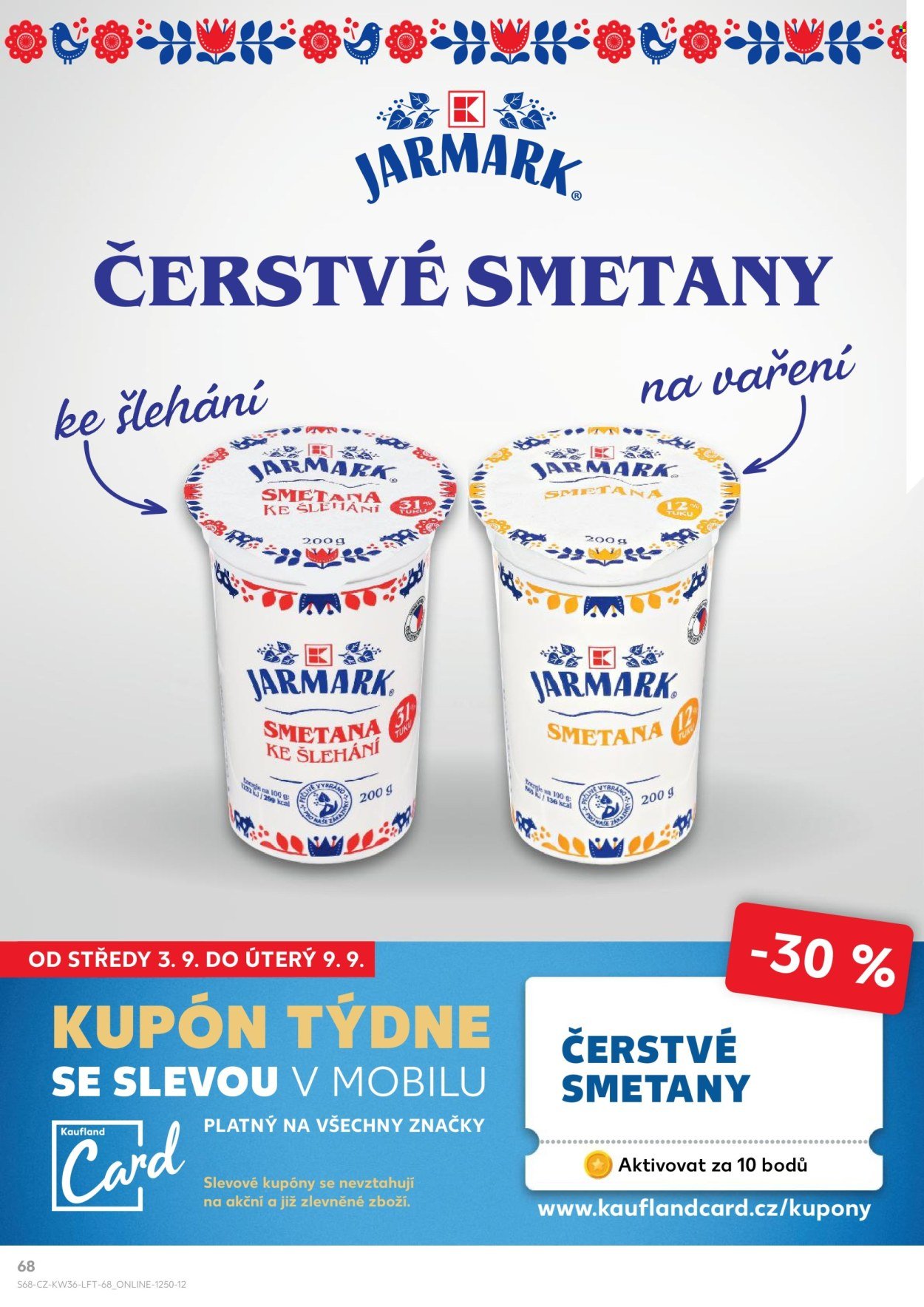 KAUFLAND leták - Od středy 3.9.2025 (2025-09-03 - 2025-09-09)