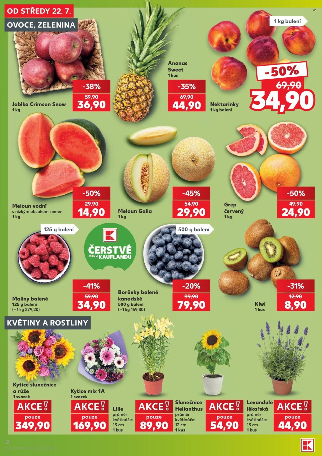 KAUFLAND leták - Od středy 22.7.2026