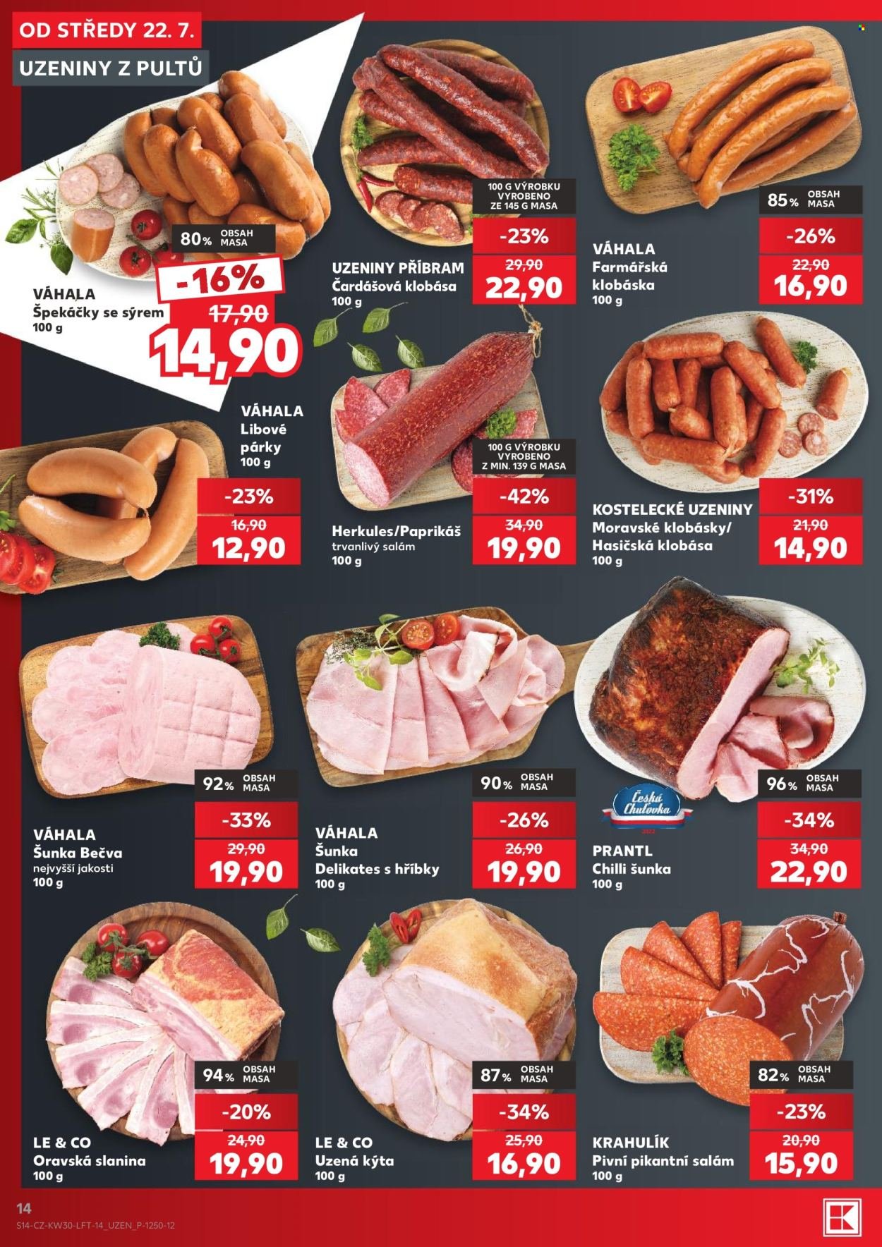 KAUFLAND leták - Od středy 22.7.2026