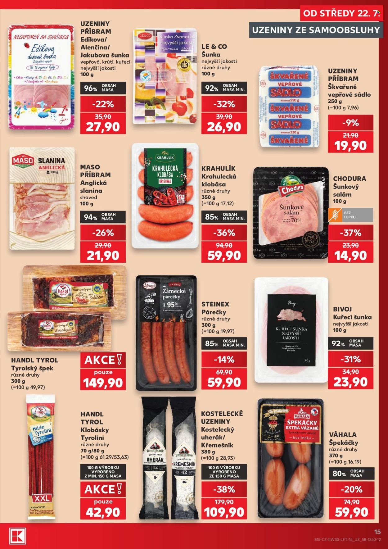 KAUFLAND leták - Od středy 22.7.2026