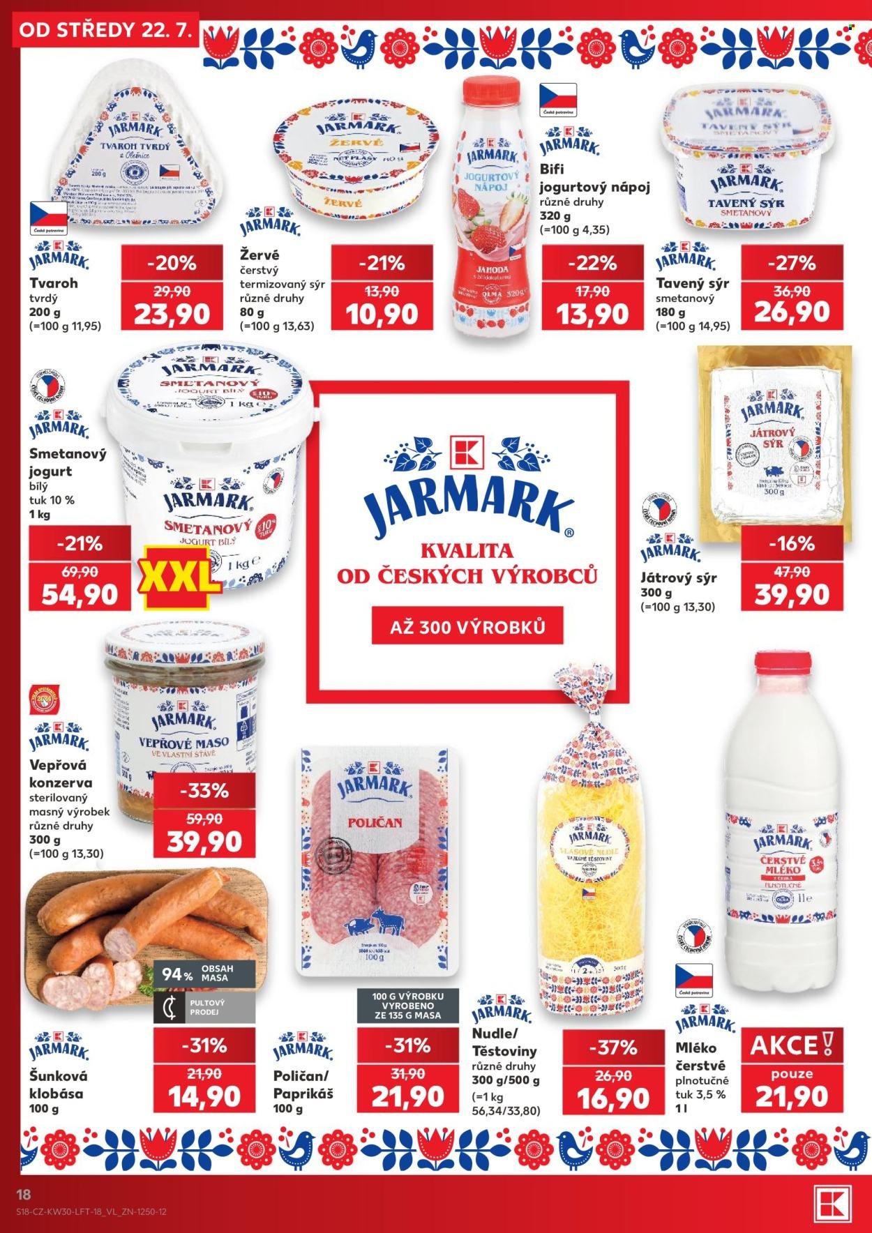 KAUFLAND leták - Od středy 22.7.2026