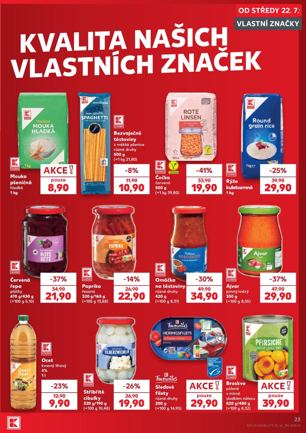 KAUFLAND leták - Od středy 22.7.2026