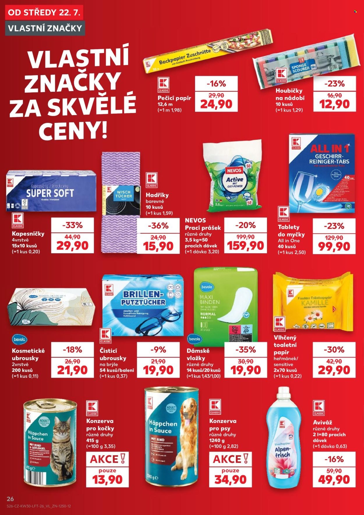 KAUFLAND leták - Od středy 22.7.2026