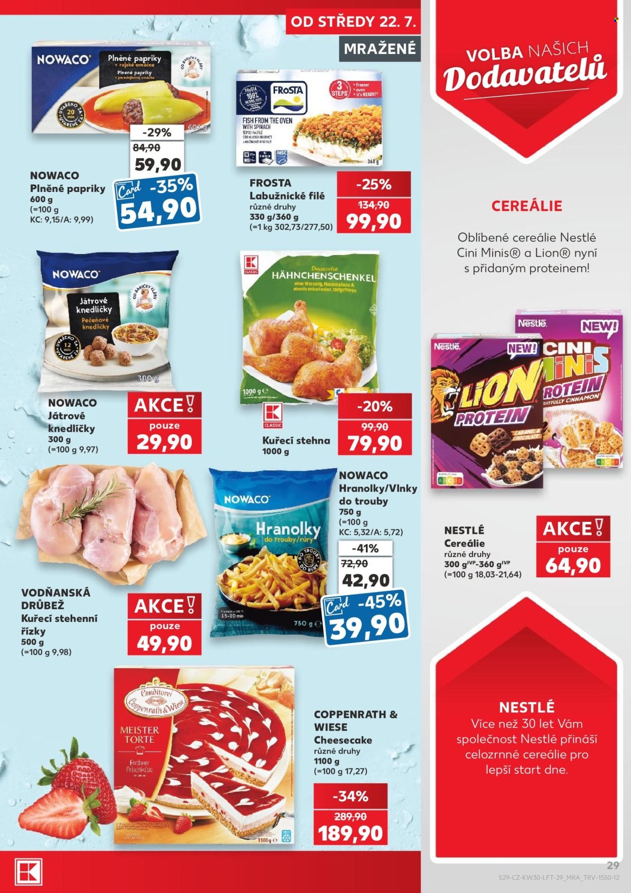 KAUFLAND leták - Od středy 22.7.2026