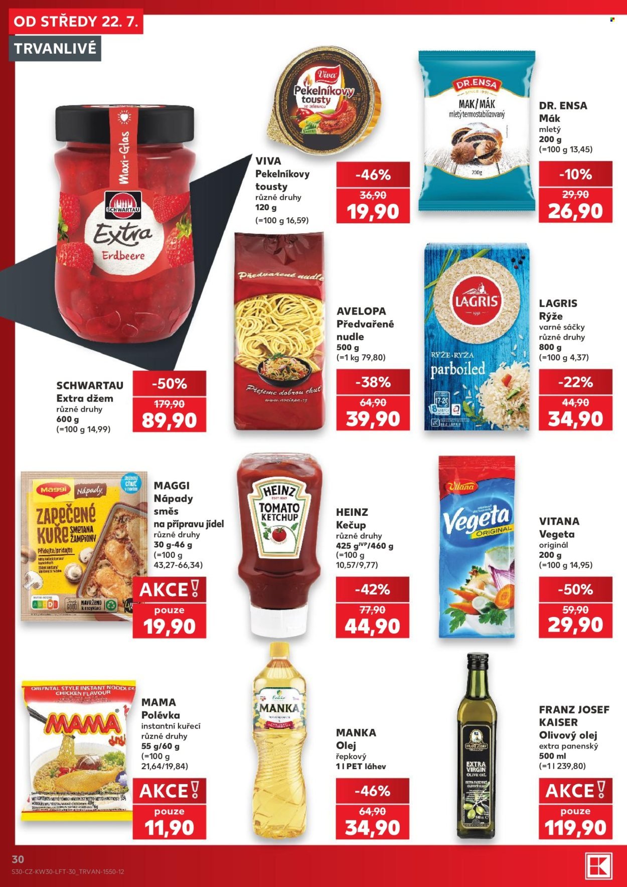 KAUFLAND leták - Od středy 22.7.2026