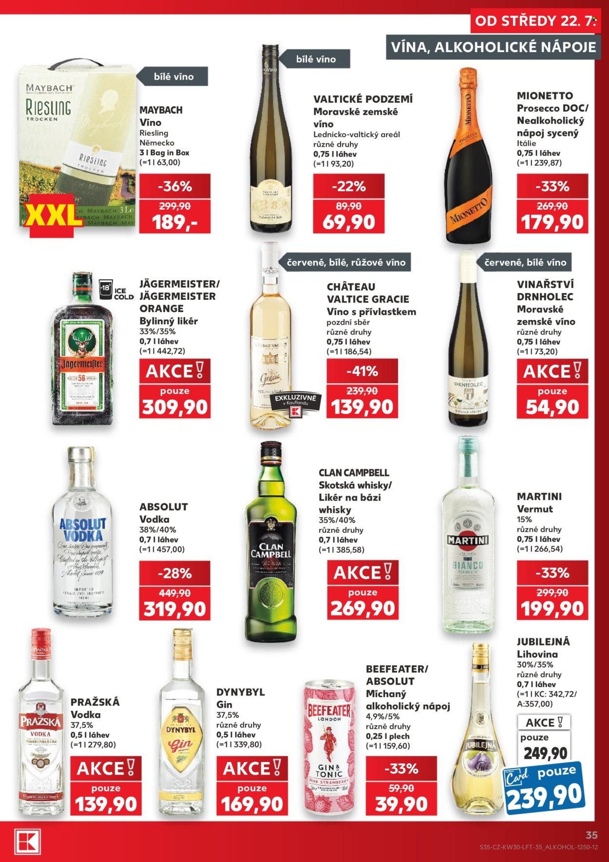 KAUFLAND leták - Od středy 22.7.2026
