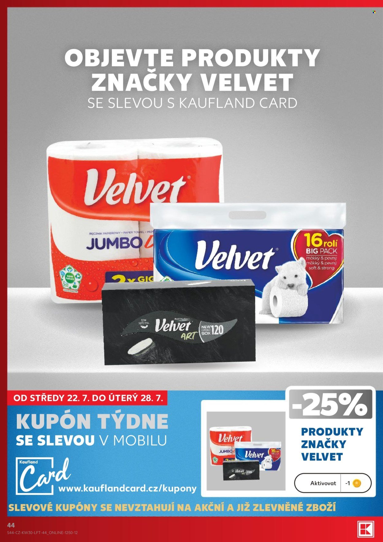 KAUFLAND leták - Od středy 22.7.2026