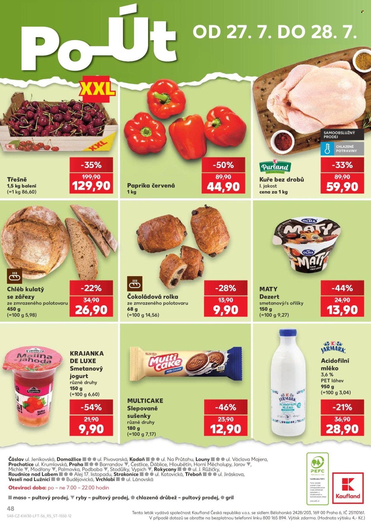 KAUFLAND leták - Od středy 22.7.2026