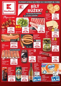 KAUFLAND leták - Od středy 22.7.2026