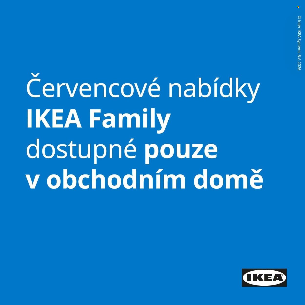 IKEA leták - Od středy 1.7.2026