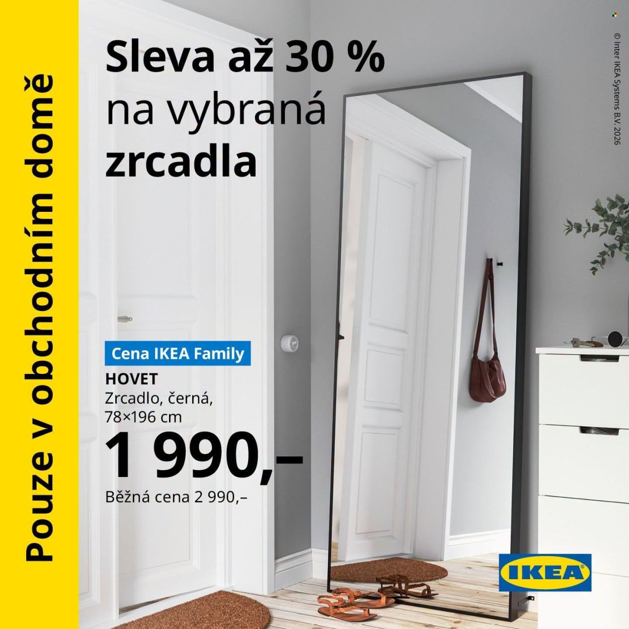 IKEA leták - Od středy 1.7.2026