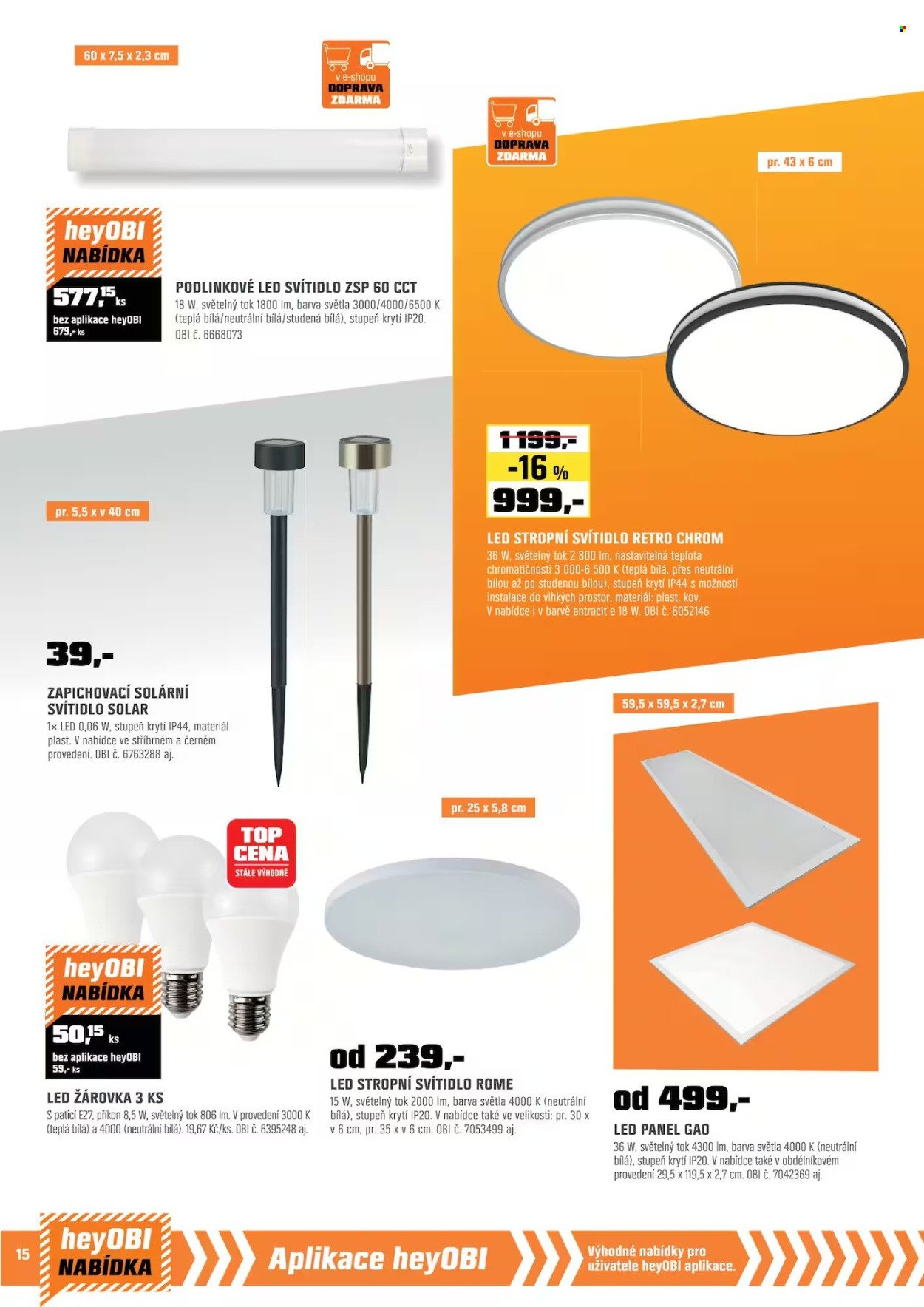 OBI leták - Bobří síla v akci (2026-02-01 - 2026-02-28)