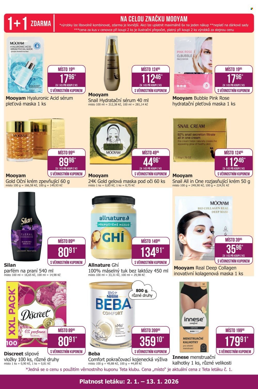 TETA DROGERIE leták - Klub (2026-01-02 - 2026-01-13)