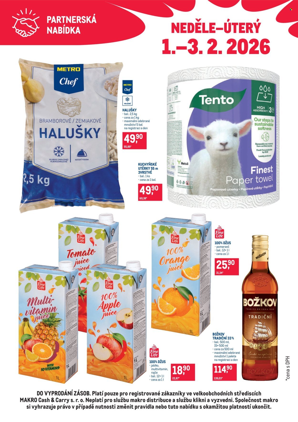 MAKRO leták - Partnerská nabídka (2026-02-01 - 2026-02-03)