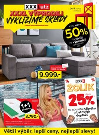 XXXLUTZ leták - XXXL výprodej (2025-12-27 - 2026-01-11)