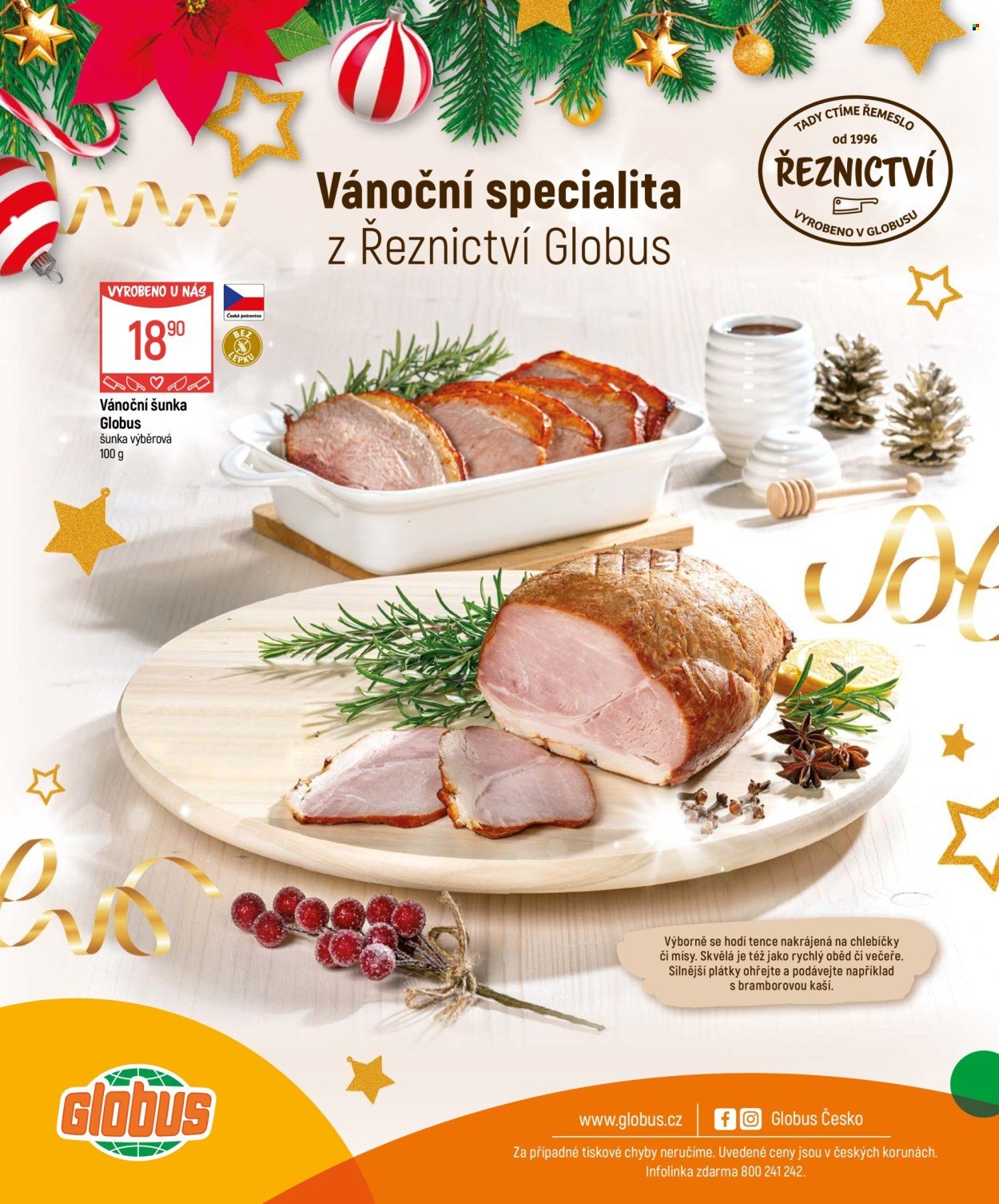 GLOBUS leták - Od středy 26.11.2025 (2025-11-26 - 2025-12-31)