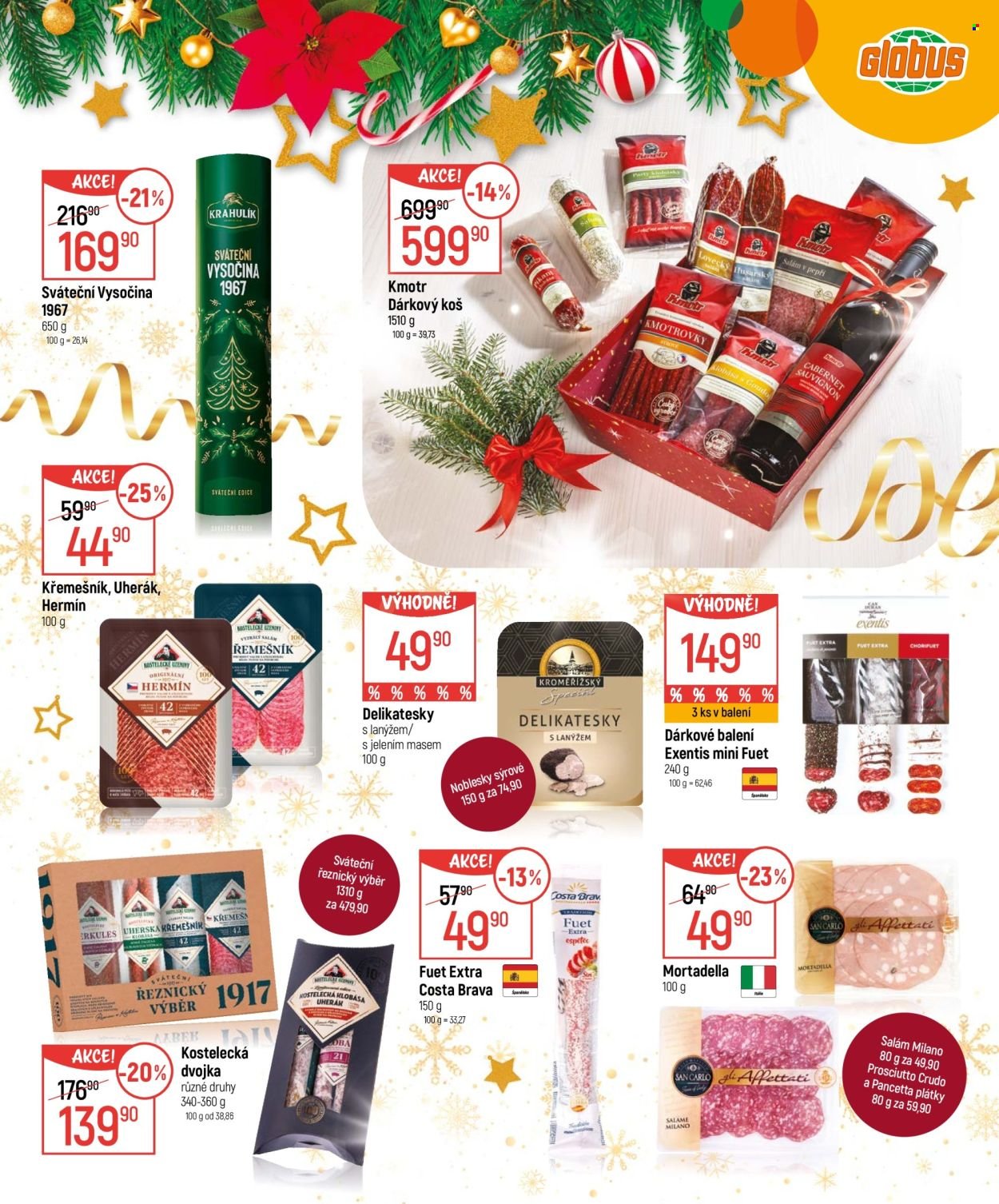 GLOBUS leták - Od středy 26.11.2025 (2025-11-26 - 2025-12-31)